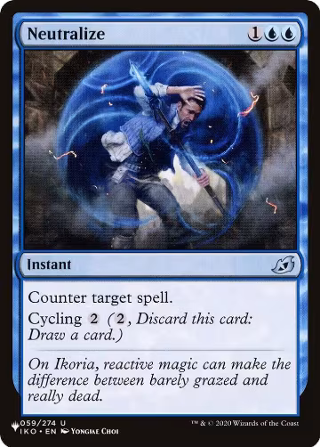 Neutralize (059/274), The List Reprints — Magic card price