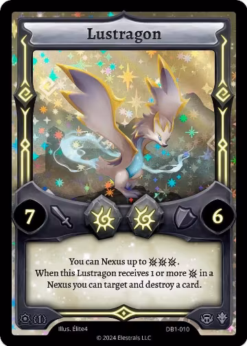 Lustragon (DB1-010), Daybreak [First Edition] — Elestrals card price