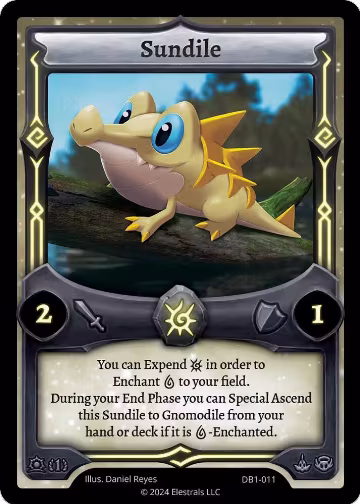 Sundile (DB1-011), Daybreak [First Edition] — Elestrals card price
