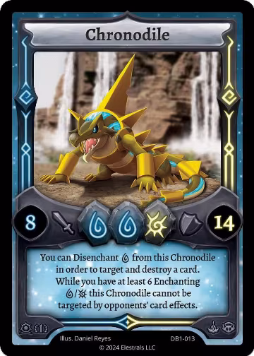 Chronodile (DB1-013), Daybreak [First Edition] — Elestrals card price