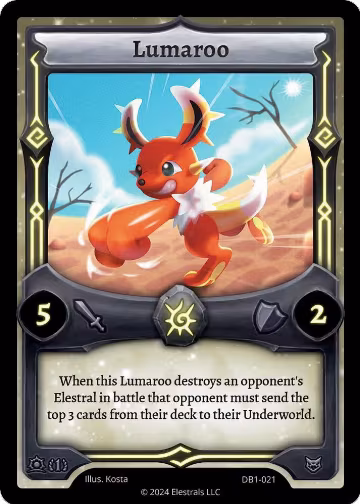 Lumaroo (DB1-021), Daybreak [First Edition] — Elestrals card price