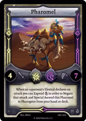 Pharomel (DB1-026), Daybreak [First Edition] — Elestrals card price