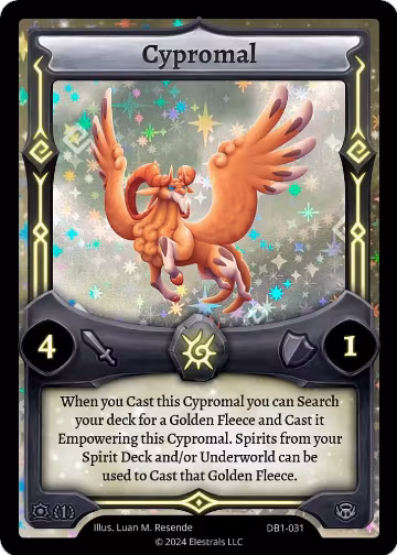 Cypromal (DB1-031), Daybreak [First Edition] — Elestrals card price