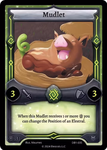 Mudlet (DB1-035), Daybreak [First Edition] — Elestrals card price