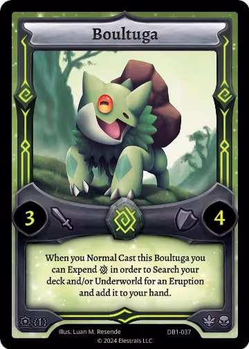 Boultuga (DB1-037), Daybreak [First Edition] — Elestrals card price