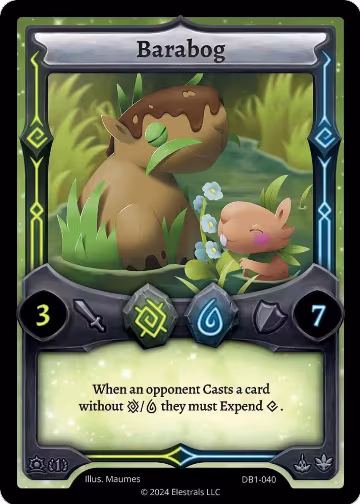 Barabog (DB1-040), Daybreak [First Edition] — Elestrals card price