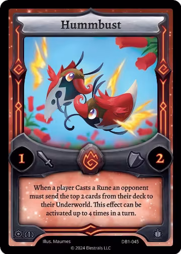 Hummbust (DB1-045), Daybreak [First Edition] — Elestrals card price