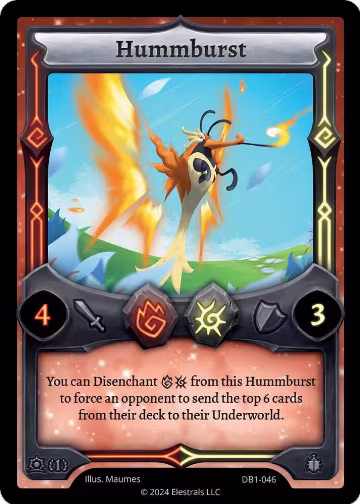 Hummburst (DB1-046), Daybreak [First Edition] — Elestrals card price