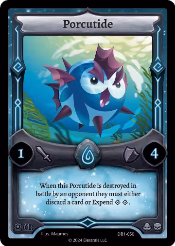 Porcutide (DB1-050), Daybreak [First Edition] — Elestrals card price