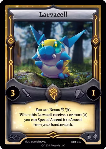 Larvacell (DB1-052), Daybreak [First Edition] — Elestrals card price