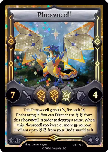 Phosvocell (DB1-054), Daybreak [First Edition] — Elestrals card price