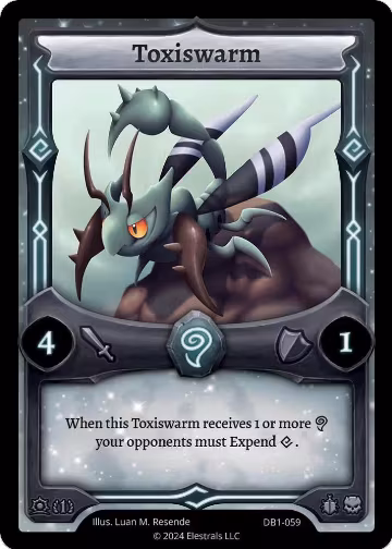 Toxiswarm (DB1-059), Daybreak [First Edition] — Elestrals card price
