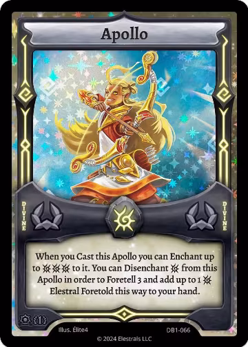 Apollo (DB1-066), Daybreak [First Edition] — Elestrals card price