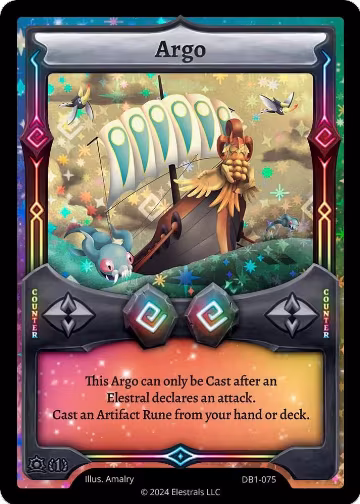 Argo (DB1-075), Daybreak [First Edition] — Elestrals card price