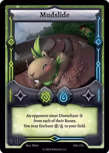 Mudslide (DB1-076), Daybreak [First Edition] — Elestrals card price