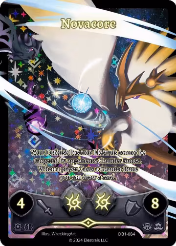 Novacore (Full Art) (DB1-084), Daybreak [First Edition] — Elestrals card price