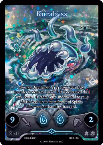 Kurabyss (Full Art) (DB1-086), Daybreak [First Edition] — Elestrals card price