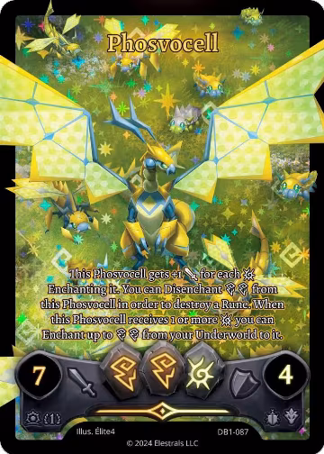 Phosvocell (Full Art) (DB1-087), Daybreak [First Edition] — Elestrals card price
