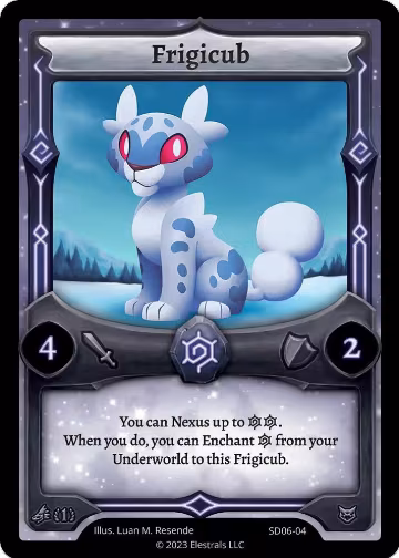 Frigicub (SD06-04), Kryoscorch Starter Deck [First Edition] — Elestrals card price