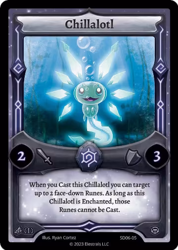 Chillalotl (SD06-05), Kryoscorch Starter Deck [First Edition] — Elestrals card price
