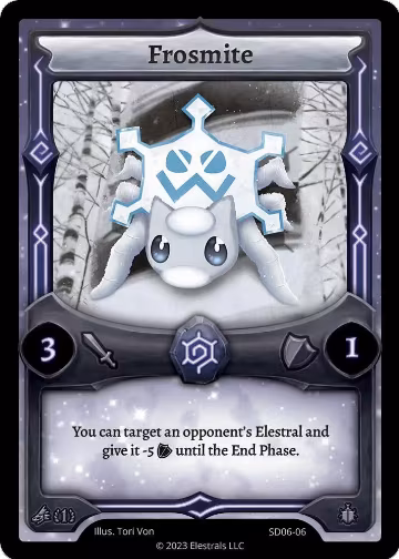 Frosmite (SD06-06), Kryoscorch Starter Deck [First Edition] — Elestrals card price