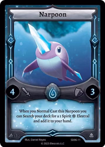 Narpoon (SD06-11), Kryoscorch Starter Deck [First Edition] — Elestrals card price