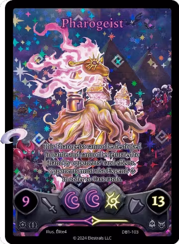 Pharogeist (Box Topper) (DB1-103), Daybreak [First Edition] — Elestrals card price