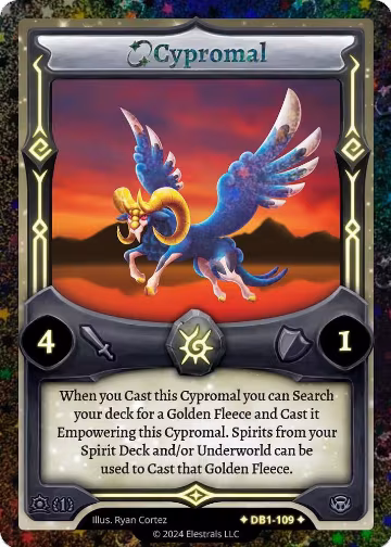 Cypromal (Alternative Art) (DB1-109) — card price