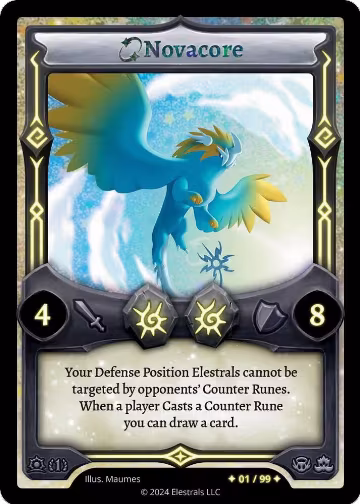 Novacore (Serialized) (/99), Daybreak [First Edition] — Elestrals card price