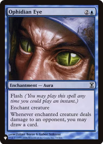 Ophidian Eye (70/301), The List Reprints — Magic card price