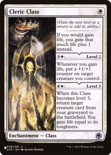 Cleric Class (006/281), The List Reprints — Magic card price