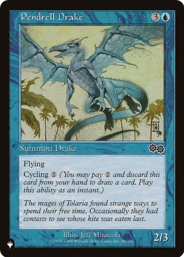 Pendrell Drake (86/350), The List Reprints — Magic card price