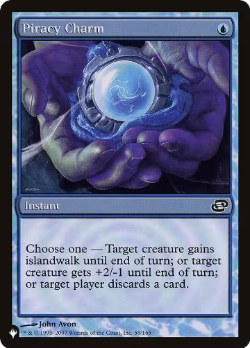 Piracy Charm (58/165), The List Reprints — Magic card price