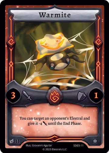 Warmite (SD03-11), Majesea Starter Deck [First Edition] — Elestrals card price