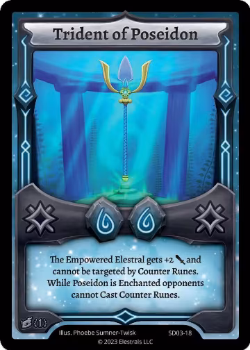 Trident of Poseidon (SD03-18) — card price