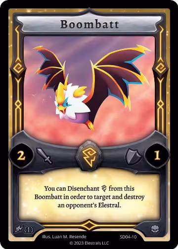 Boombatt (SD04-10), Ohmperial Starter Deck [First Edition] — Elestrals card price