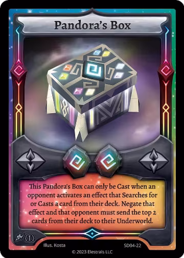 Pandora's Box (SD04-22) — card price