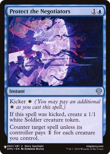 Protect the Negotiators (062/281), The List Reprints — Magic card price