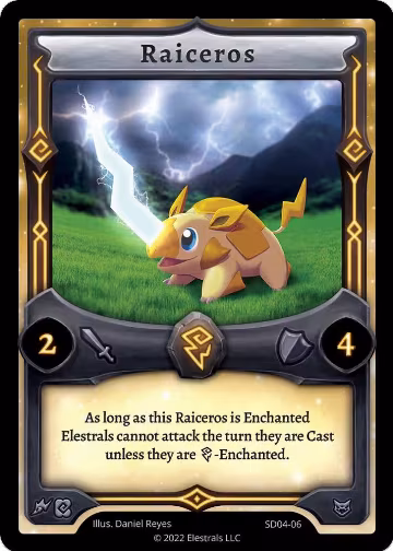 Raiceros (SD04-06), Ohmperial Starter Deck [Kickstarter Edition] — Elestrals card price