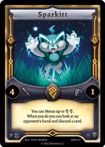 Sparkitt (SD04-07), Ohmperial Starter Deck [Kickstarter Edition] — Elestrals card price