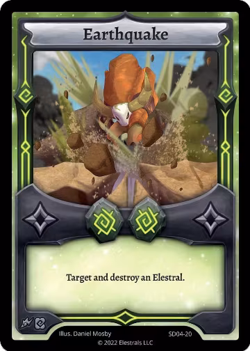 Earthquake (SD04-20) — card price