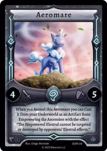 Aeromare (SD05-04), Penterror Starter Deck [First Edition] — Elestrals card price