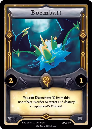 Boombatt (SD05-10), Penterror Starter Deck [First Edition] — Elestrals card price