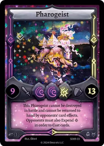 Pharogeist (SD09-03), Pharogeist Starter Deck [First Edition] — Elestrals card price
