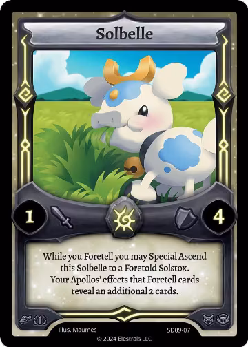 Solbelle (SD09-07), Pharogeist Starter Deck [First Edition] — Elestrals card price