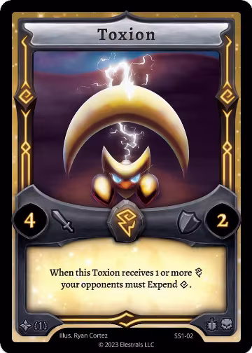 Toxion (SS1-02), Shattered Stars Chapter 1 [SS1] — Elestrals card price