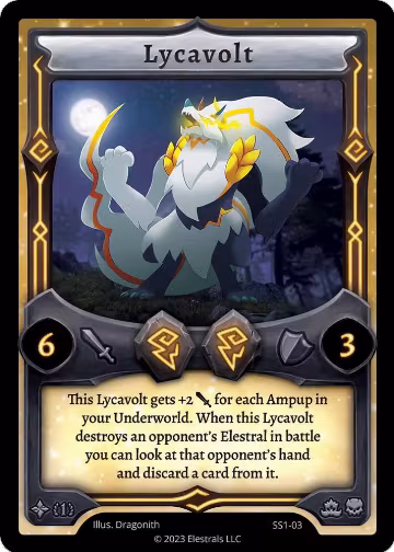 Lycavolt (SS1-03), Shattered Stars Chapter 1 [SS1] — Elestrals card price