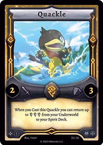 Quackle (SS1-05), Shattered Stars Chapter 1 [SS1] — Elestrals card price