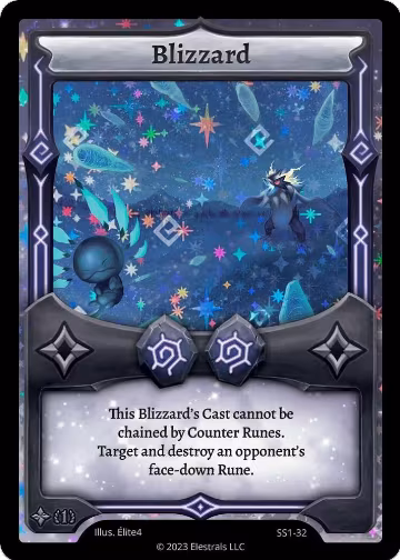 Blizzard (SS1-32), Shattered Stars Chapter 1 [SS1] — Elestrals card price