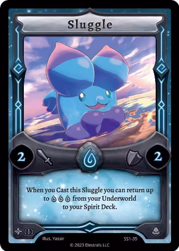 Sluggle (SS1-35), Shattered Stars Chapter 1 [SS1] — Elestrals card price